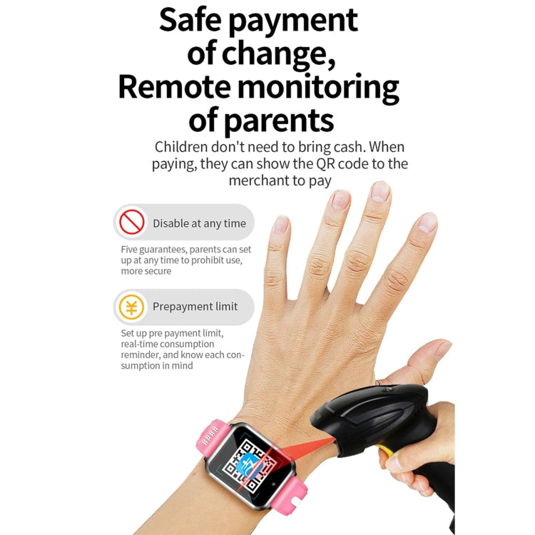 W5 Kids Phone Watch – 1.54" Screen, GPS