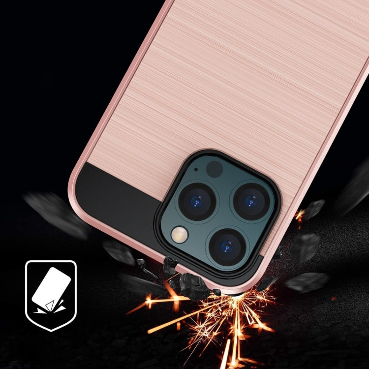 Brushed Texture Carbon Fiber TPU Case, For iPhone 13 mini, For iPhone...