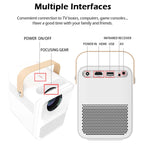 WEJOY Y1 1920x1080P 100 ANSI Lumens Portable Home Theater LED HD Digital Projector, Android 6.0, 1G+16G, AU Plug (White), Y1 AU Plug, Y1 EU Plug, Y1 UK Plug