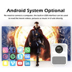 WEJOY Y1 1920x1080P 100 ANSI Lumens Portable Home Theater LED HD Digital Projector, Android 6.0, 1G+16G, AU Plug (White), Y1 AU Plug, Y1 EU Plug, Y1 UK Plug
