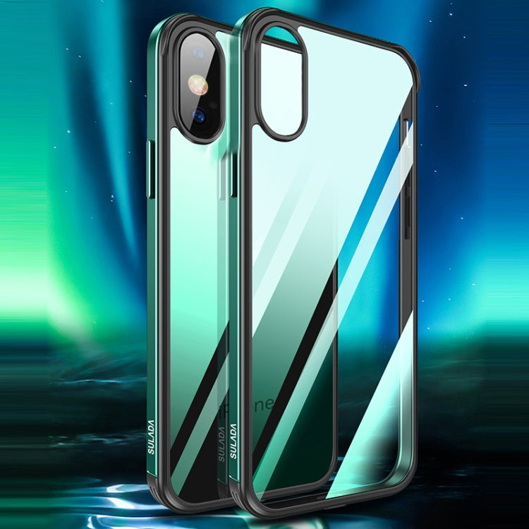 Shockproof Aviation Aluminum Metal Frame + Nano Glass + TPU Protective Case – Shockproof, TPU, For iPhone XR, For iPhone XS Max