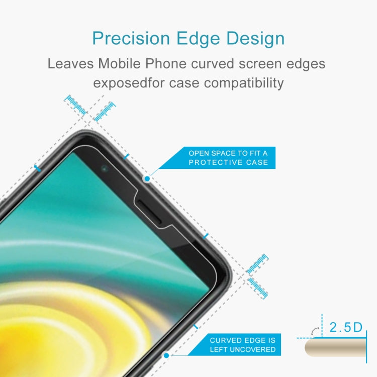 10 PCS 0.26mm 9H 2.5D Tempered Glass Film, For TP-Link neffos A5 (10 PCS), For Multilaser G Pro 2 (10 PCS), For Doogee S97 Pro (10 PCS), For Oukitel C21 Pro (10 PCS), For Doogee N40 Pro (10 PCS), For Cubot Note 9 (10 PCS), For Ulefone Note 6 (10 PCS) ...
