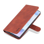 AZNS Skin Feel Calf Texture Horizontal Flip Leather Case with Card Slots & Holder & Wallet – Card Slot, Flip, Leather, For Honor 50, For Honor 50 Pro