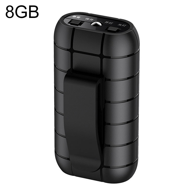 B800LI Clip-on HD Noise Reduction Recording Pen, Support TF Card & One-key Recording & OTG, 8GB, 16GB, 32GB, 128GB – 4K 8GB