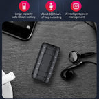 B800LI Clip-on HD Noise Reduction Recording Pen, Support TF Card & One-key Recording & OTG, 8GB, 16GB, 32GB, 128GB – 4K