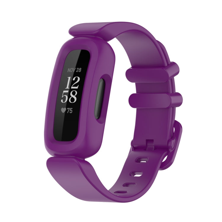 Watch Band – Silicone (Fitbit Ace 3) For Fitbit Ace 3 Inspire2 Grape Purple