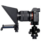 FEELWORLD TP2 Portable Teleprompter with Bluetooth Remote Control Lens Adapter Ring For SLR Camera, TP2