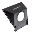 FEELWORLD TP2A NEW Portable Teleprompter with Remote Control & Lens Adapter Ring For Below 8 inches Mobile Phone / Tablet / SLR Camera, TP2A NEW