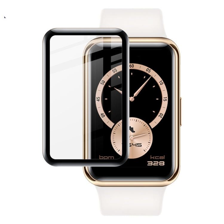 IMAK Plexiglass HD Watch Protective Film, For Huawei Watch Fit, For Huawei Band 6, For Huawei Band B6, For Huawei Watch 3 46mm, For Huawei Watch 3 Pro 48mm, For Huawei Watch GT 2 Pro Porsche Ver, For Huawei Watch GT 2 Pro Sport Ver / Fashion Ver / ECG ... For Huawei Watch Fit