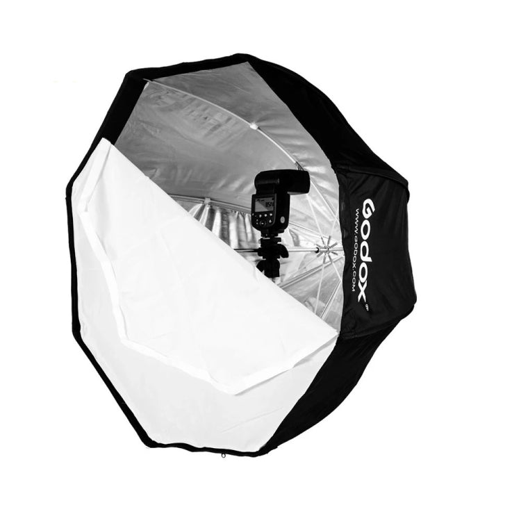 Godox Photo Studio Portable Octagon Speedlite Umbrella Softbox Reflector, 80cm, 95cm, 120cm – Durable Build, Easy to Use
