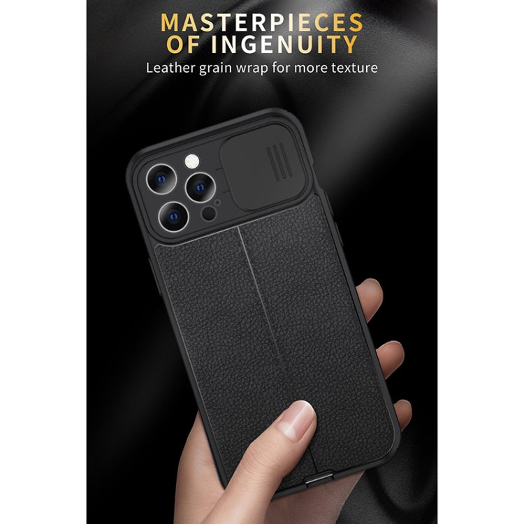 Litchi Texture Sliding Camshield TPU Protective Case, For iPhone 11,...