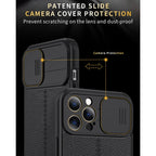 Litchi Texture Sliding Camshield TPU Protective Case, For iPhone 11,...