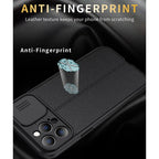 Litchi Texture Sliding Camshield TPU Protective Case, For iPhone 11,...