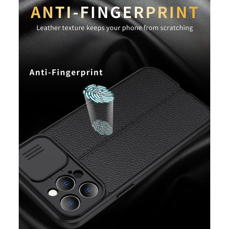 Litchi Texture Sliding Camshield TPU Protective Case, For iPhone 11,...