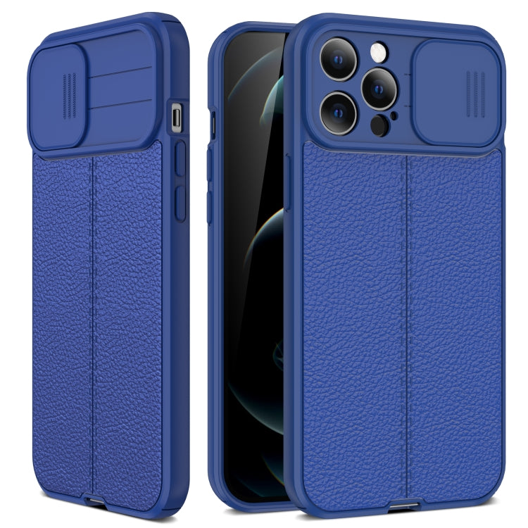 Litchi Texture Sliding Camshield TPU Protective Case, For iPhone 11,...
