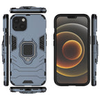 Shockproof PC + TPU Protective Case with Magnetic Ring Holder, For iPhone 13, For iPhone 13 Pro, For iPhone 13 Pro Max