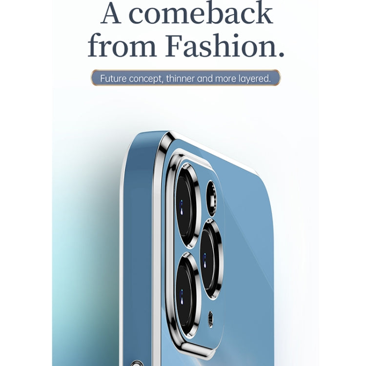 XINLI Straight Edge 6D Electroplate TPU Phone Case, For iPhone 11, For iPhone 11 Pro, For iPhone 11 Pro Max