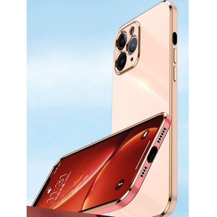 XINLI Straight Edge 6D Electroplate TPU Phone Case, For iPhone 12, For iPhone 12 mini, For iPhone 12 Pro Max
