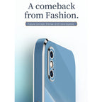 XINLI Straight Edge 6D Electroplate TPU Phone Case, For iPhone X, For iPhone XR, For iPhone XS