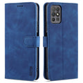 AZNS Skin Feel Calf Texture Horizontal Flip Leather Case with Card Slots & Holder & Wallet, For Honor Play 5T Youth, For Samsung Galaxy A22 4G, For Samsung Galaxy A32 5G, For Samsung Galaxy A82 5G For Honor Play 5T Youth Blue