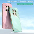 XINLI Straight Edge 6D Electroplate TPU Phone Case – TPU, For Huawei Mate 40 Pro, For Huawei nova 6 5G, For Huawei nova 6 SE