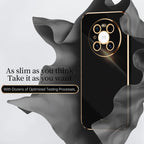 XINLI Straight Edge 6D Electroplate TPU Phone Case – TPU, For Huawei Mate 40 Pro, For Huawei nova 6 5G, For Huawei nova 6 SE