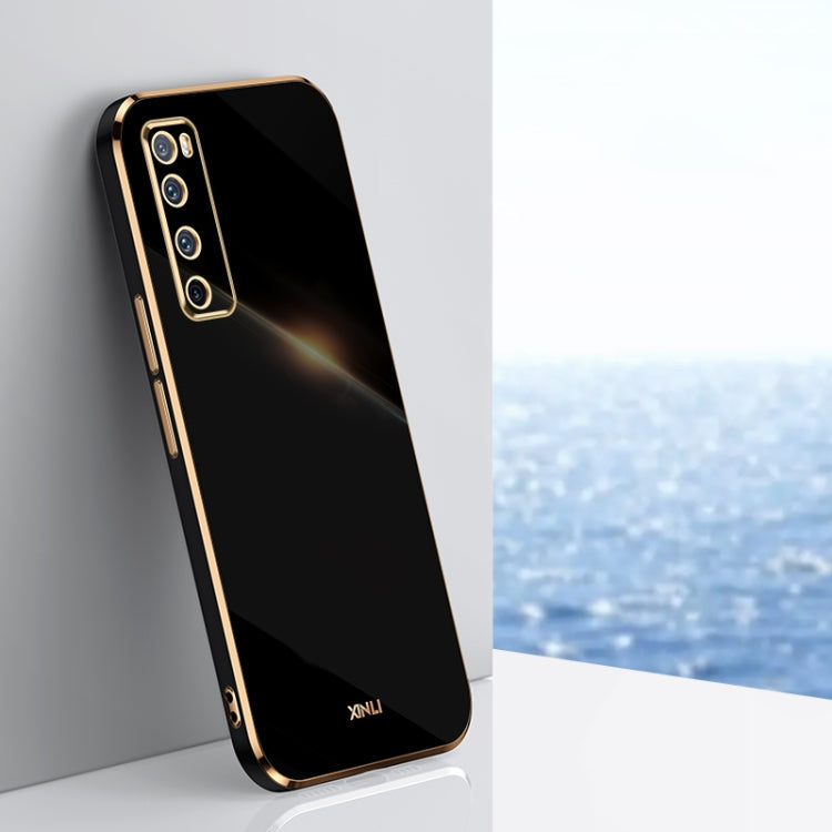 XINLI Straight Edge 6D Electroplate TPU Phone Case – TPU, For Huawei nova 7 5G, For Huawei nova 7 Pro 5G, For Huawei nova 7 SE