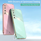XINLI Straight Edge 6D Electroplate TPU Phone Case – TPU, For Huawei nova 7 5G, For Huawei nova 7 Pro 5G, For Huawei nova 7 SE