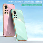XINLI Straight Edge 6D Electroplate TPU Phone Case – TPU, For Huawei nova 8 Pro 5G, For Huawei nova 8 SE, For Huawei P30