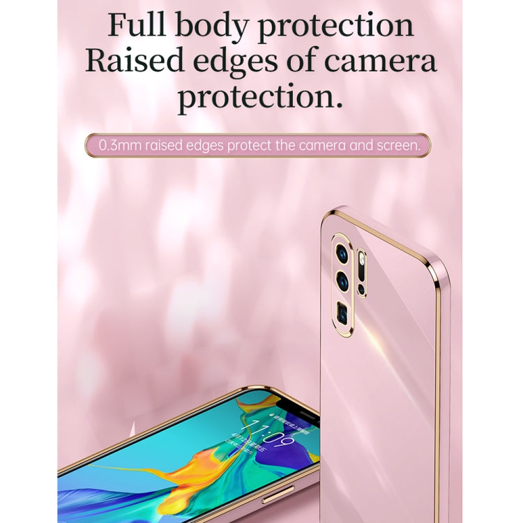 XINLI Straight Edge 6D Electroplate TPU Phone Case – TPU, For Huawei P30 Pro, For Huawei P30 Lite, For Huawei P40