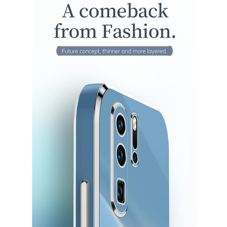 XINLI Straight Edge 6D Electroplate TPU Phone Case – TPU, For Huawei P30 Pro, For Huawei P30 Lite, For Huawei P40