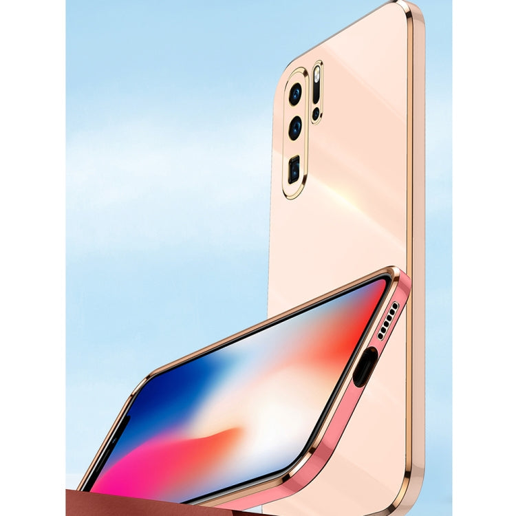 XINLI Straight Edge 6D Electroplate TPU Phone Case – TPU, For Huawei P30 Pro, For Huawei P30 Lite, For Huawei P40