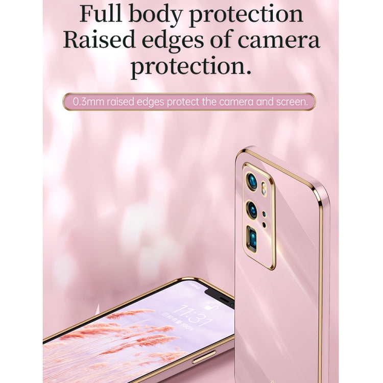 XINLI Straight Edge 6D Electroplate TPU Phone Case – TPU, For Huawei P40 Pro, For Honor 20, For Honor 20 Pro