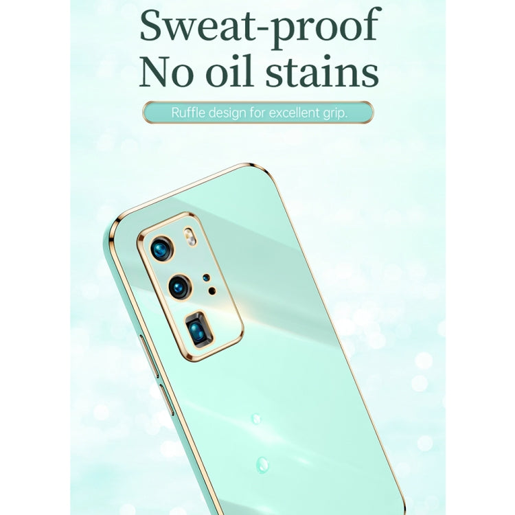 XINLI Straight Edge 6D Electroplate TPU Phone Case – TPU, For Huawei P40 Pro, For Honor 20, For Honor 20 Pro