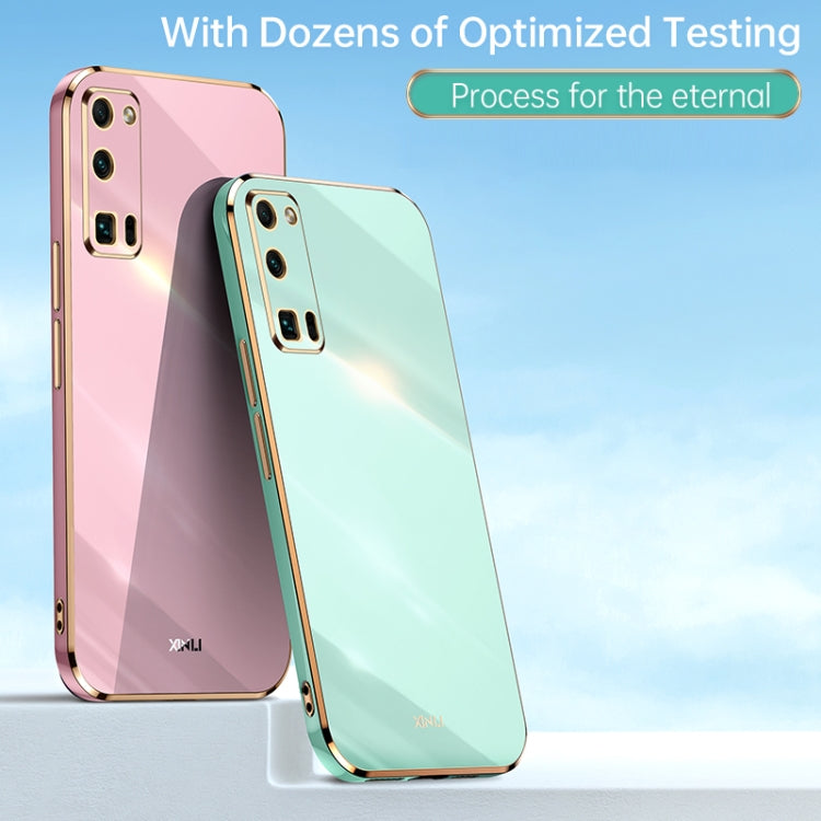 XINLI Straight Edge 6D Electroplate TPU Phone Case – TPU, For Honor 30S, For Honor 30 Youth, For Honor 50 Pro