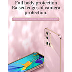 XINLI Straight Edge 6D Electroplate TPU Phone Case – TPU, For Honor 30S, For Honor 30 Youth, For Honor 50 Pro