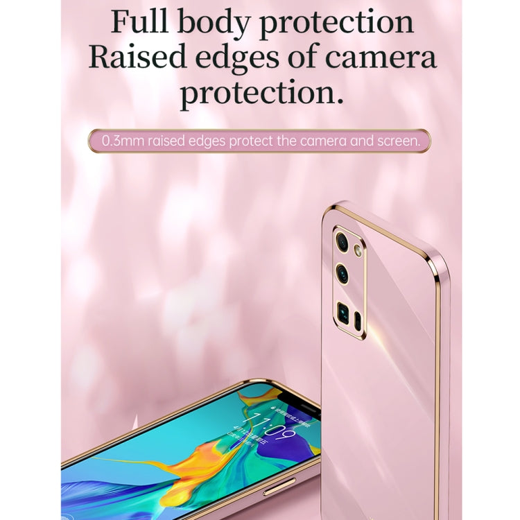 XINLI Straight Edge 6D Electroplate TPU Phone Case – TPU, For Honor 30S, For Honor 30 Youth, For Honor 50 Pro