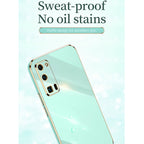 XINLI Straight Edge 6D Electroplate TPU Phone Case – TPU, For Honor 30S, For Honor 30 Youth, For Honor 50 Pro