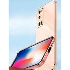 XINLI Straight Edge 6D Electroplate TPU Phone Case – TPU, For Honor 30S, For Honor 30 Youth, For Honor 50 Pro