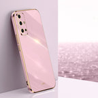 XINLI Straight Edge 6D Electroplate TPU Phone Case – TPU, For Honor 30S, For Honor 30 Youth, For Honor 50 Pro