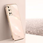 XINLI Straight Edge 6D Electroplate TPU Phone Case – TPU, For Honor 30S, For Honor 30 Youth, For Honor 50 Pro