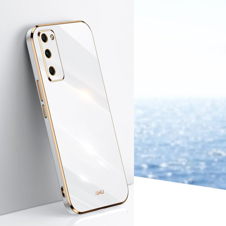 XINLI Straight Edge 6D Electroplate TPU Phone Case – TPU, For Honor 30S, For Honor 30 Youth, For Honor 50 Pro
