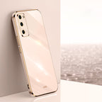 XINLI Straight Edge 6D Electroplate TPU Phone Case – TPU, For Honor 30S, For Honor 30 Youth, For Honor 50 Pro