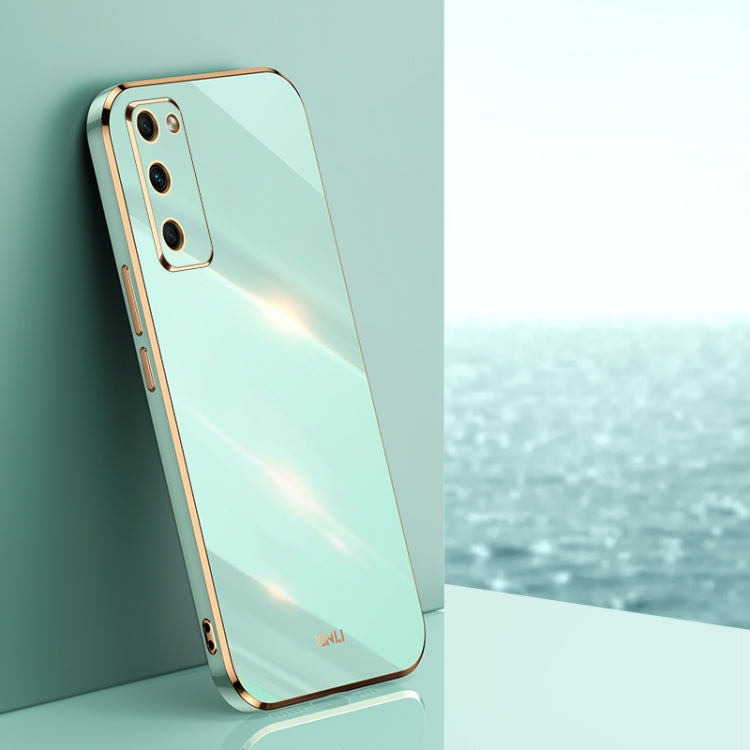 XINLI Straight Edge 6D Electroplate TPU Phone Case – TPU, For Honor 30S, For Honor 30 Youth, For Honor 50 Pro