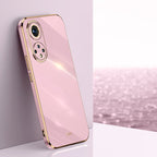XINLI Straight Edge 6D Electroplate TPU Phone Case – TPU, For Honor 30S, For Honor 30 Youth, For Honor 50 Pro