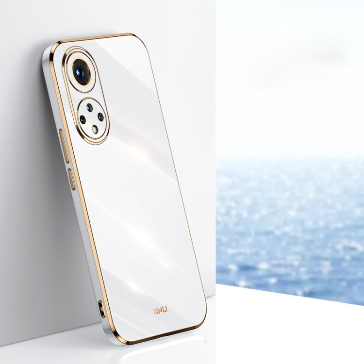 XINLI Straight Edge 6D Electroplate TPU Phone Case – TPU, For Honor 30S, For Honor 30 Youth, For Honor 50 Pro