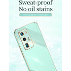 XINLI Straight Edge 6D Electroplate TPU Phone Case with Ring Holder – Ring Holder, TPU, For Huawei P40, For Huawei P40 Pro, For Honor 20