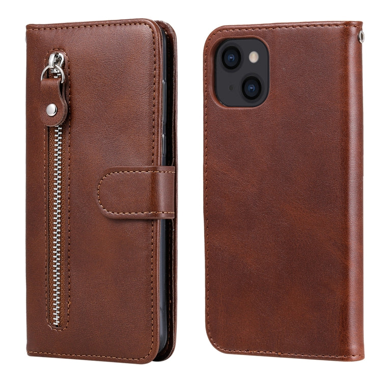 Case – Leather (iPhone 13 mini) #4 For iPhone 13 Brown