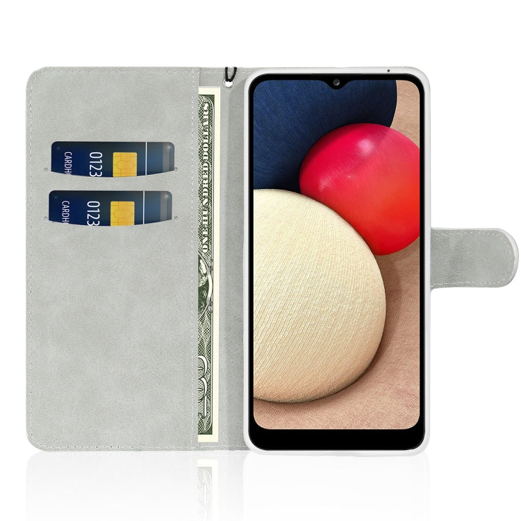 Glitter Powder Horizontal Flip Leather Case with Card Slots & Holder & Lanyard, For Samsung Galaxy A03s(EU Version)