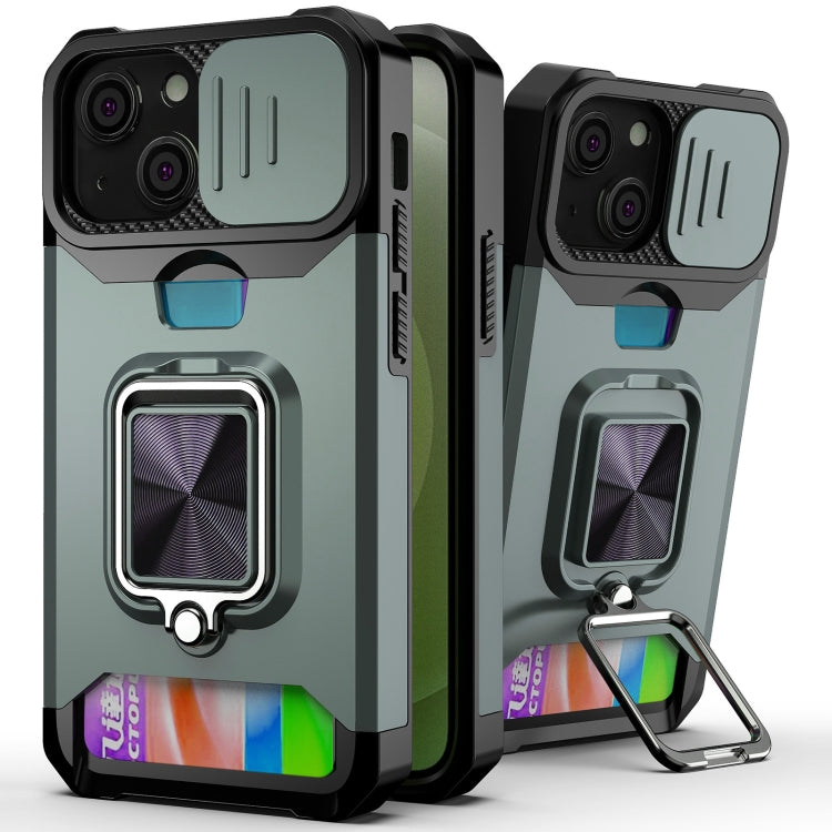 Case – Shockproof (iPhone 13 mini) #2 For iPhone 13 mini Dark Green